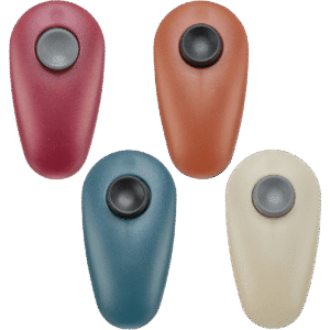 Trixie Finger Clicker - 4 available colours - beige-grey/burgundy-grey/orange-black/navy-black