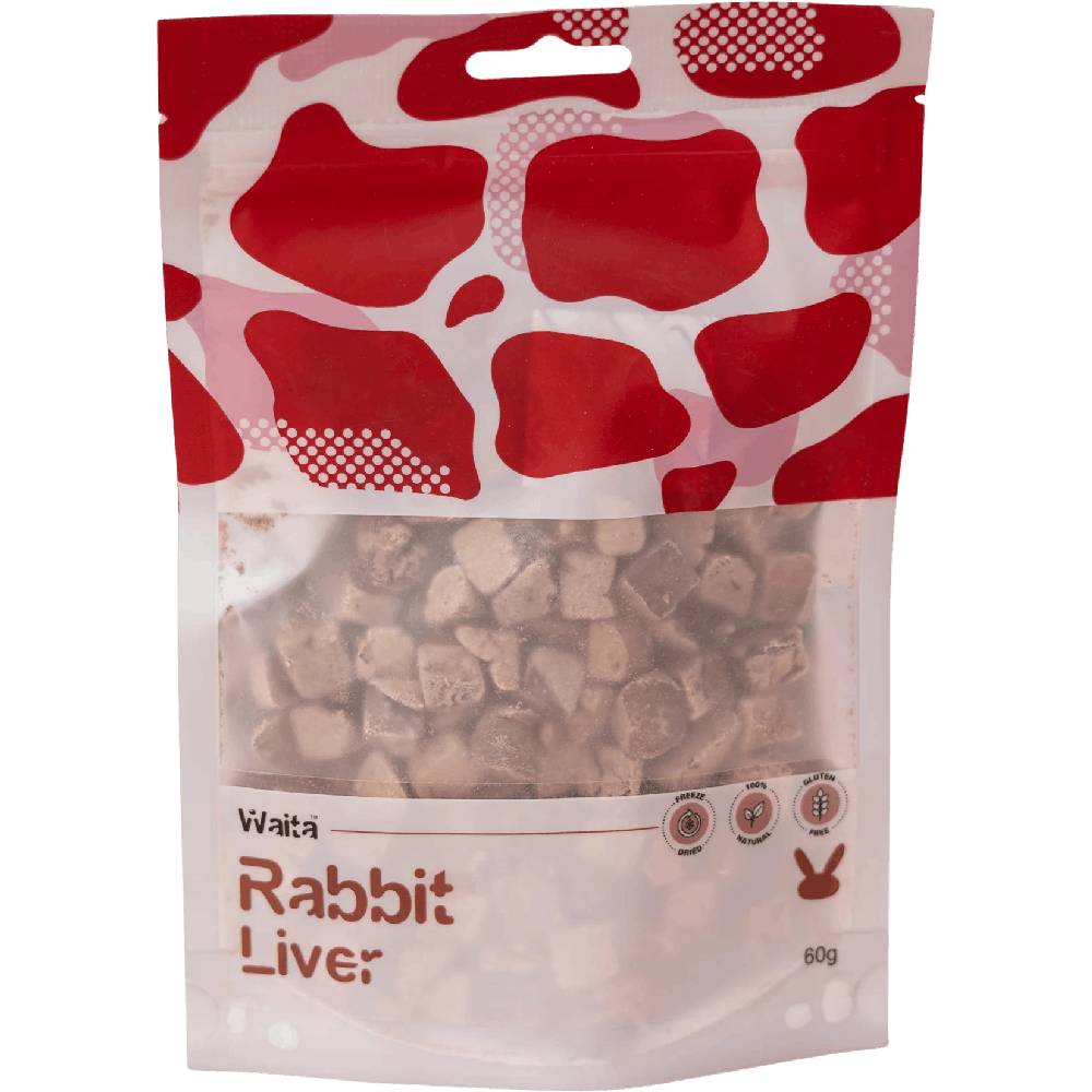 Waita Rabbit Liver treats 60g